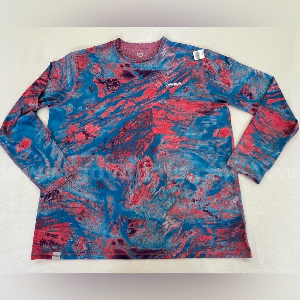 MAGELLAN OUTDOORS Long Sleeve T-Shirts MULTICOLOR Shirt Men's SIZE EXTRA LARGE *WILL SHIP*   Government Surplus Auction - Photo #2