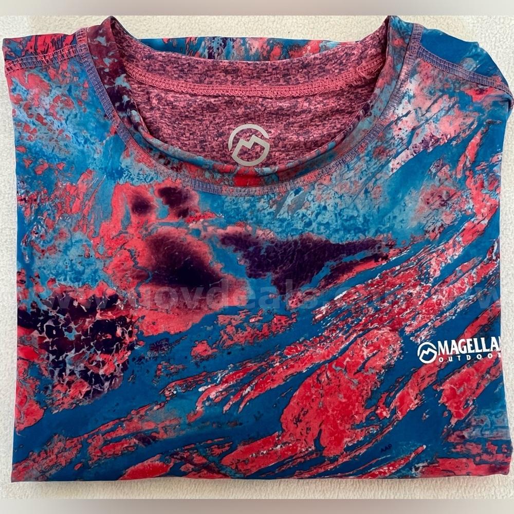 MAGELLAN OUTDOORS Long Sleeve T-Shirts MULTICOLOR Shirt Men's SIZE EXTRA LARGE *WILL SHIP*   Government Surplus Auction - Photo #3