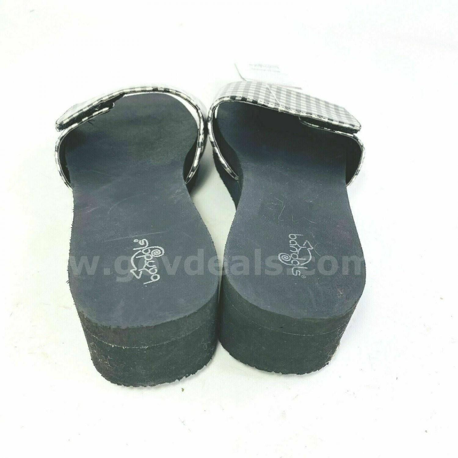 Bandals Mezzanine Women's Sandals US Size 8 Color Black BRAND NEW WITH BOX *WILL SHIP*   Government Surplus Auction - Photo #5