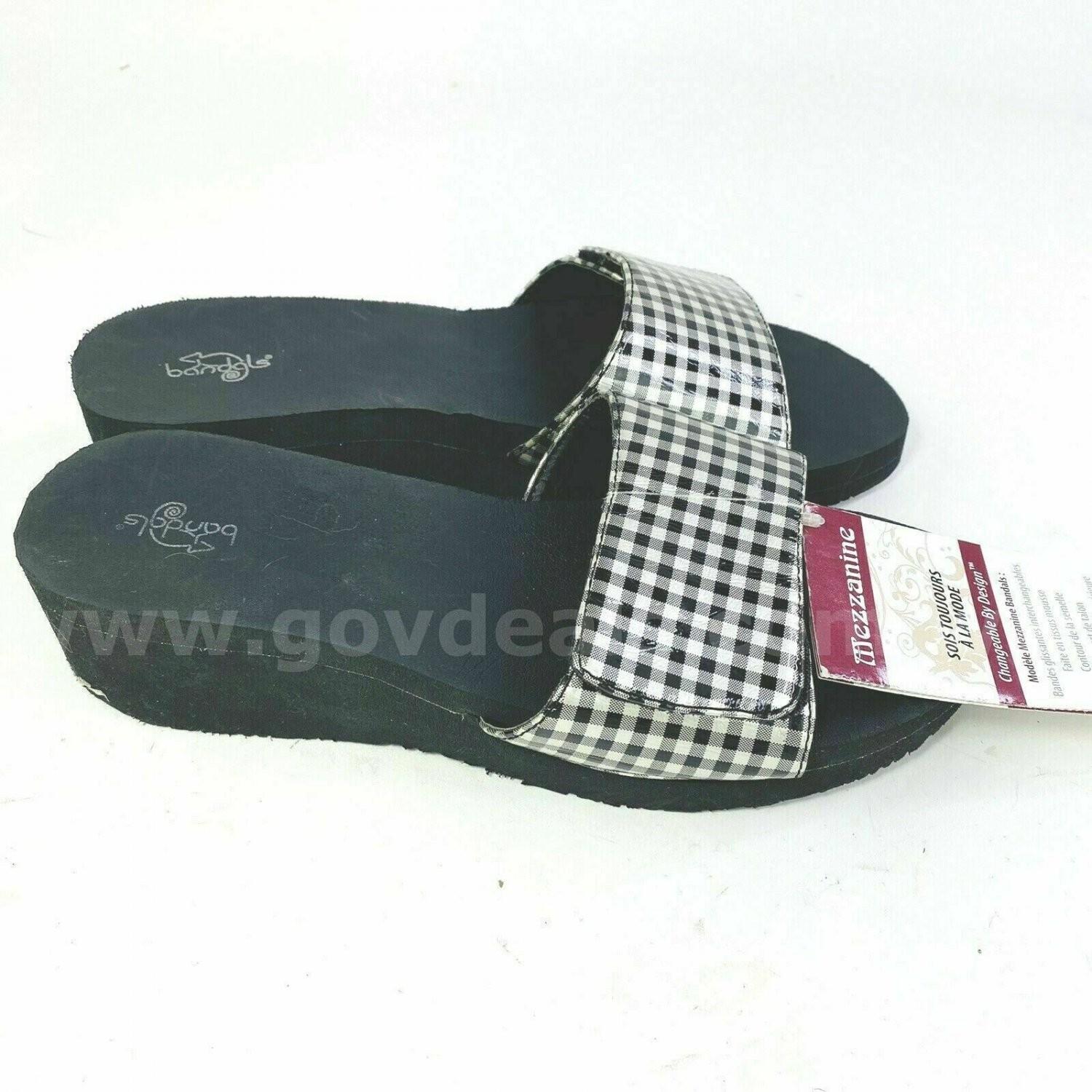 Bandals Mezzanine Women's Sandals US Size 10 Color Black BRAND NEW WITH BOX *WILL SHIP*   Government Surplus Auction - Photo #4