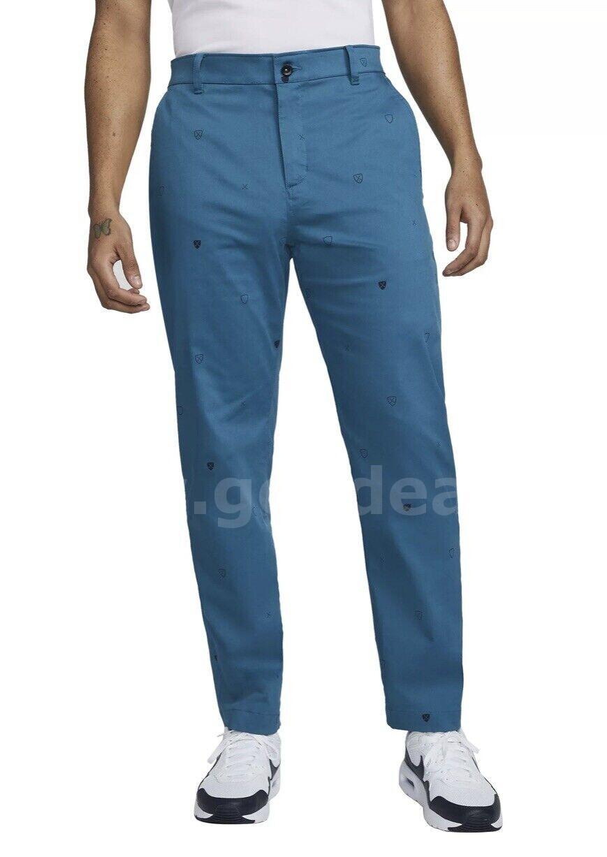 RARE Nike Men's Dri-FIT UV Chino Golf Pants DH1288-404 Marina Size 38X32 NWT $90.00 /*WILL SHIP*   Government Surplus Auction - Photo #2