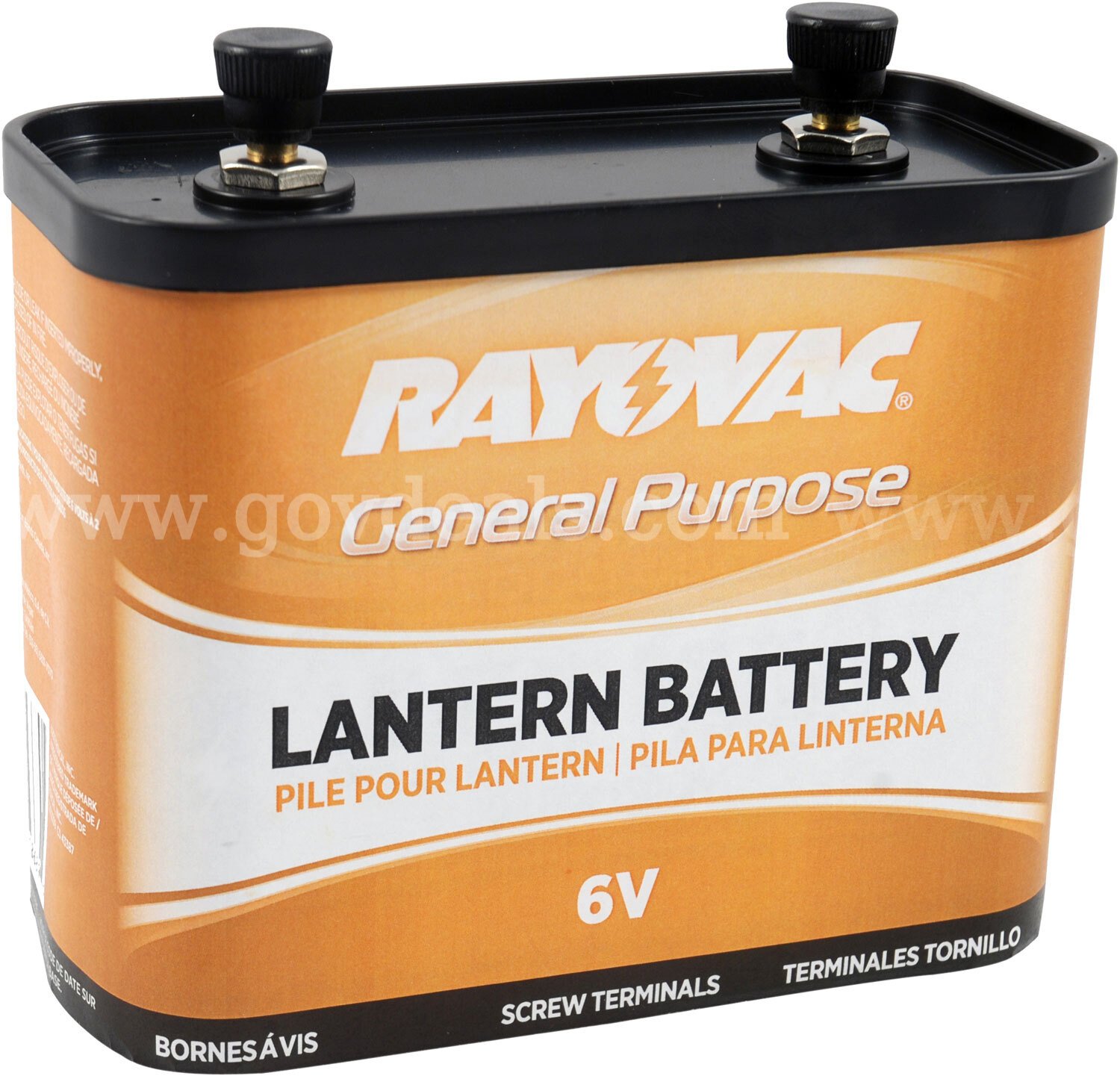 LOT OF 2 Rayovac 918 6V Lantern Battery 6V Power  *WILL SHIP*  918 Government Surplus Auction - Primary Photo