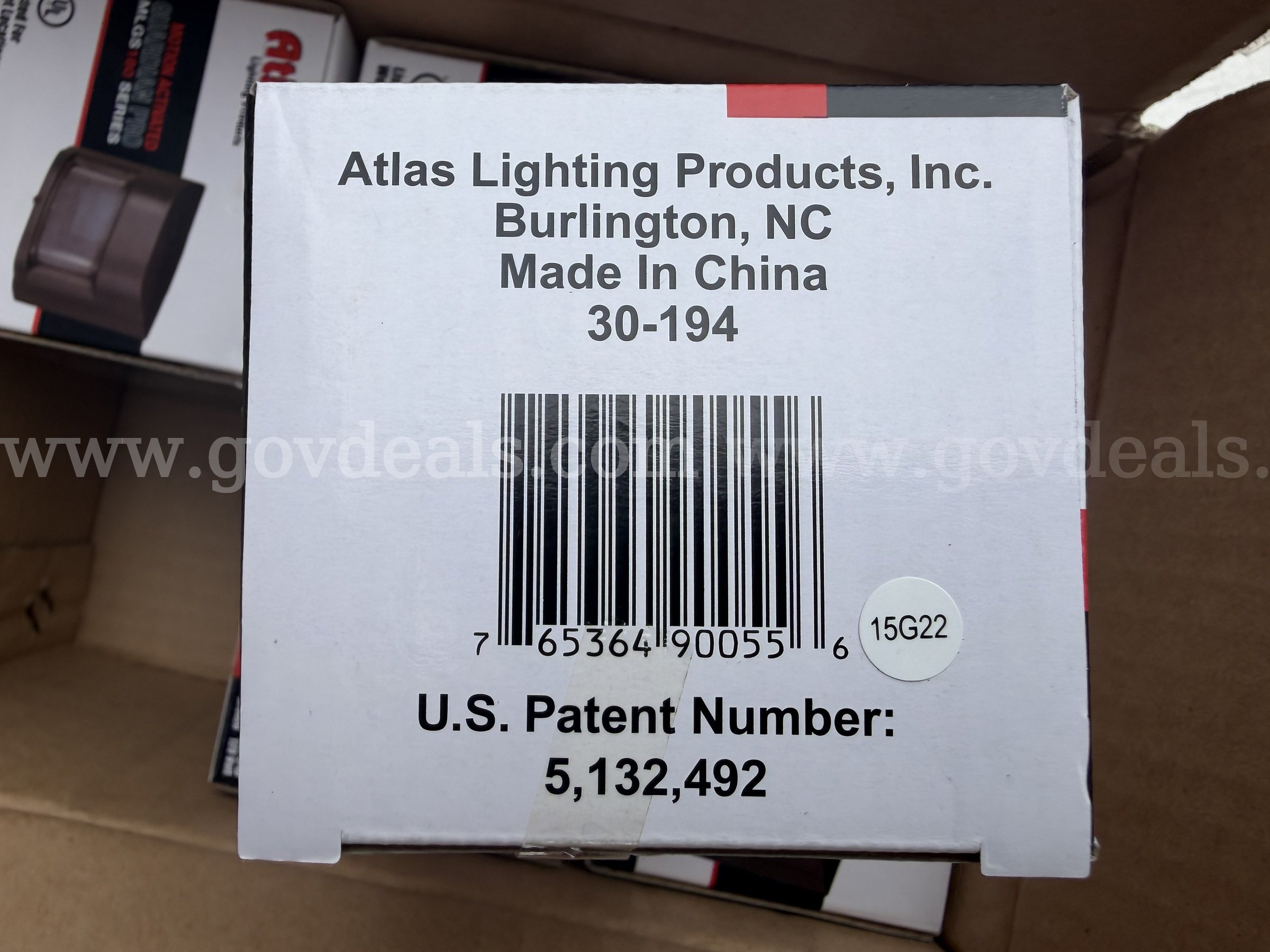 LOT OF 6 MOTION SENSORS "ATLAS" LIGHTNING PRODUCTS MLGS180 SERIES NEW IN BOX *WILL SHIP*   Government Surplus Auction - Photo #4
