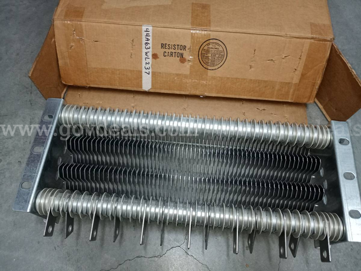 POST GLOVER STAMPED GRID POWER RESISTORS PART NO.44A63WL237 NEW IN BOX   Government Surplus Auction - Photo #6