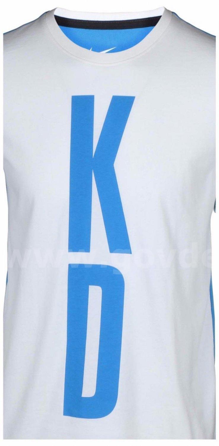 VINTAGE Nike Kevin Durant Split Mens T-Shirt Blue White 778464 101 SIZE LARGE NWT *WILL SHIP*   Government Surplus Auction - Photo #2