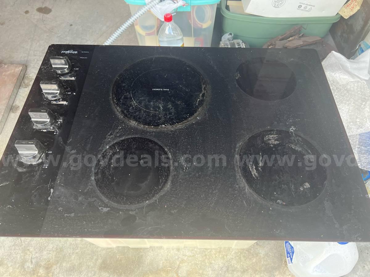 Whirlpool GLASS cook top   Government Surplus Auction - Primary Photo