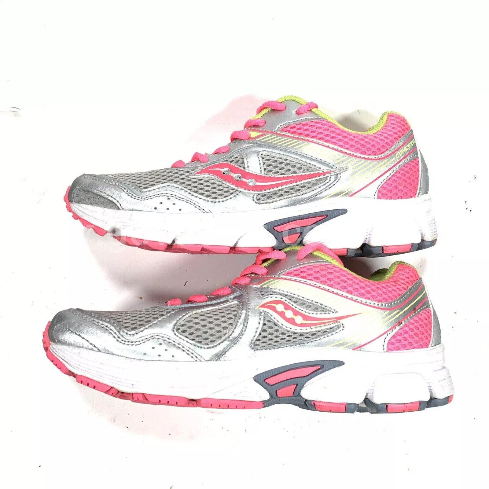 Saucony Women's Cohesion 10 LTT Walking Running Pink Grey Shoes SY57143  NEW W/O BOX *WILL SHIP*   Government Surplus Auction - Photo #2