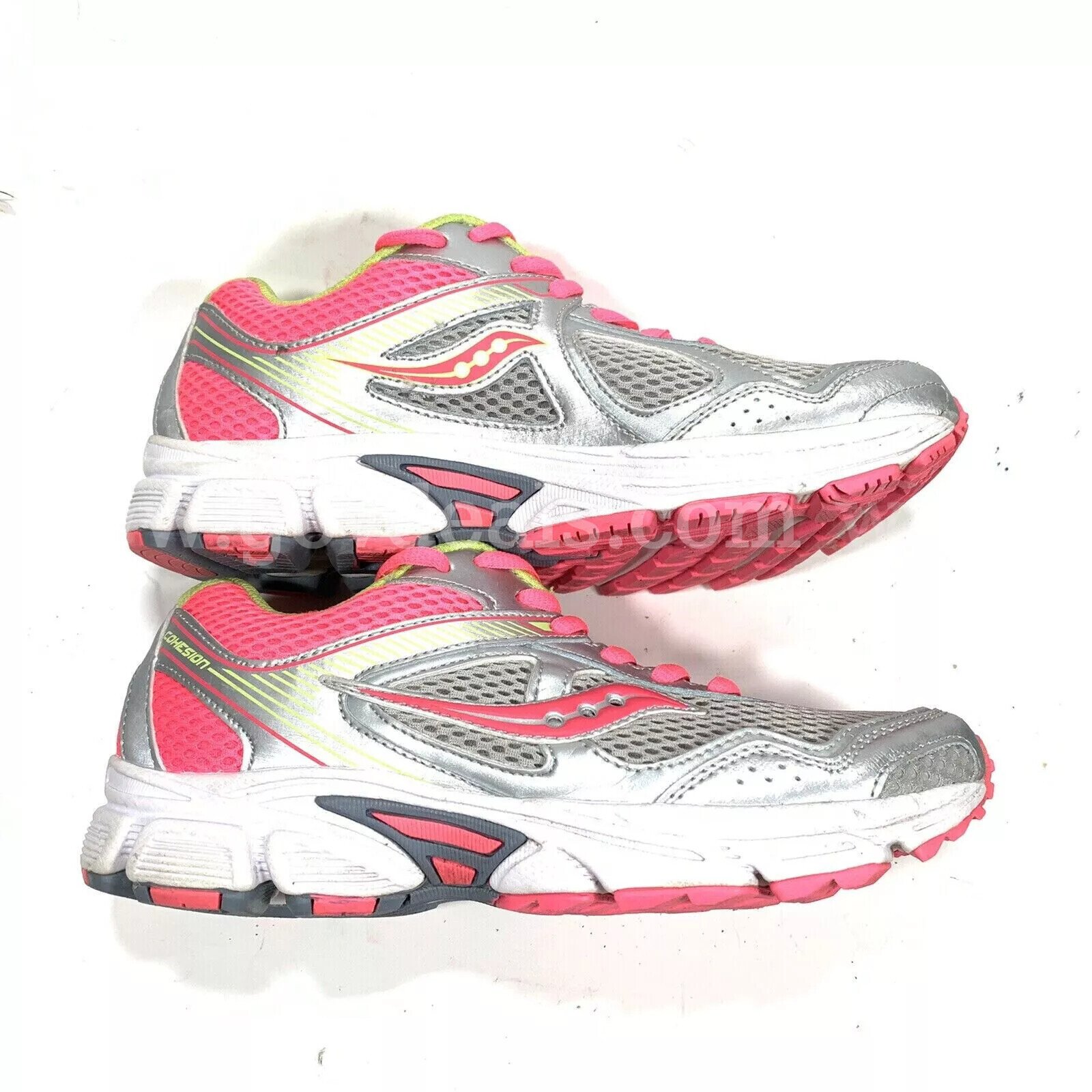 Saucony Women's Cohesion 10 LTT Walking Running Pink Grey Shoes SY57143  NEW W/O BOX *WILL SHIP*   Government Surplus Auction - Photo #3