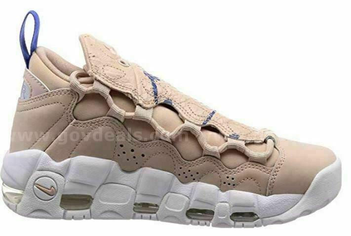 Nike Air More Money Sneakers AO1749 200 Basketball Particle Beige Women Size 5.5 NEW W/O BOX *WILL SHIP*  AO1749 Government Surplus Auction - Photo #5