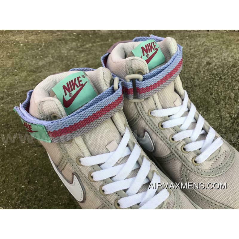 Nike Vandal High Supreme Size 5Y YOUTH Shoes Desert Sand/White/Tint AH5253-004 *WILL SHIP*   Government Surplus Auction - Photo #2
