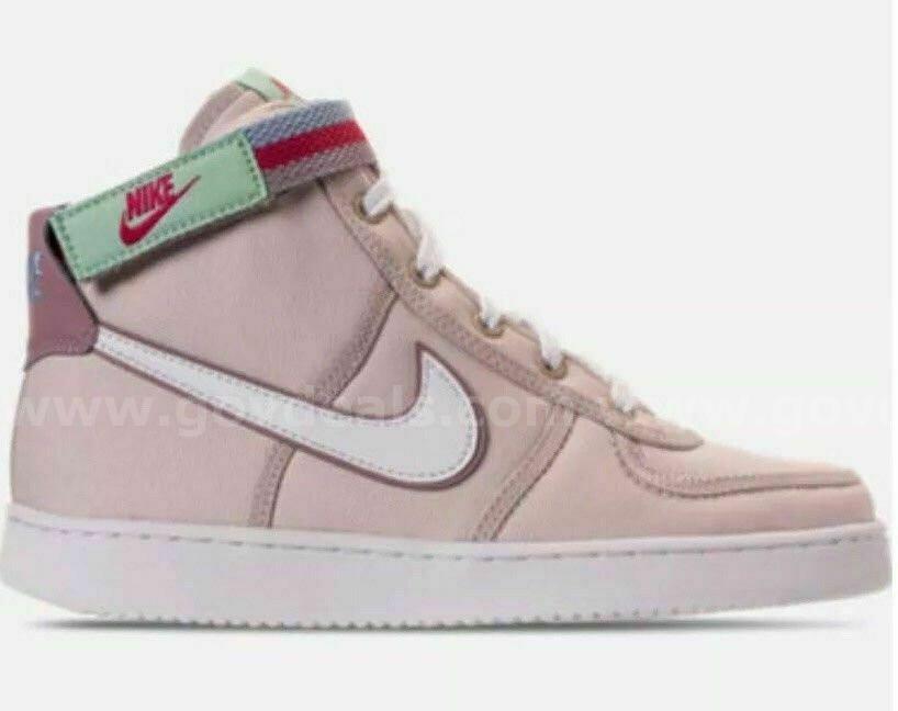 Nike Vandal High Supreme Size 5Y YOUTH Shoes Desert Sand/White/Tint AH5253-004 *WILL SHIP*   Government Surplus Auction - Photo #6