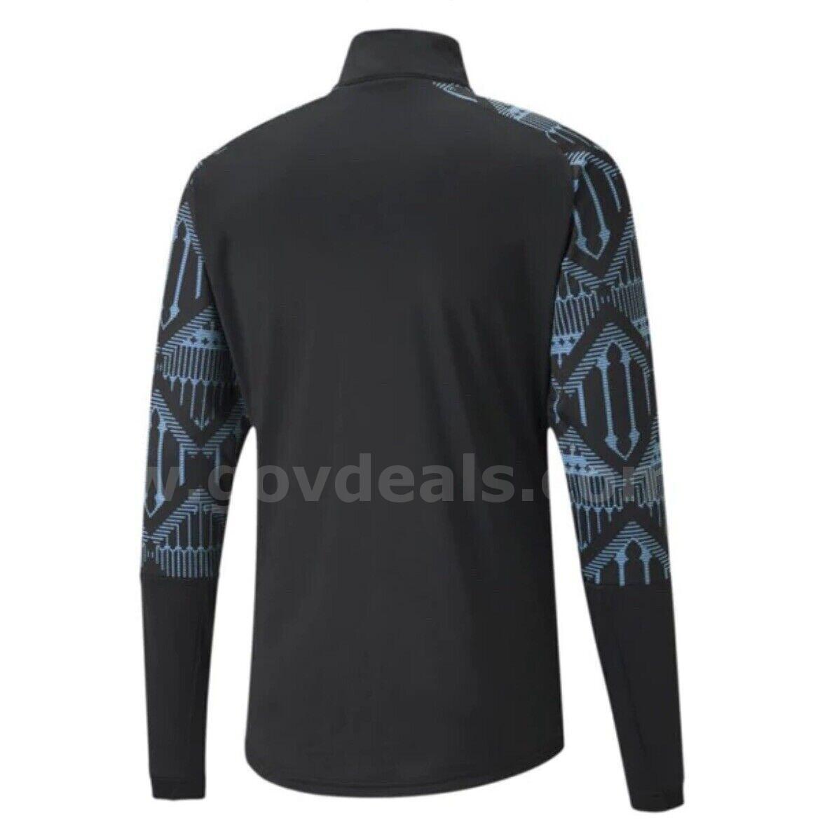 Manchester City Stadium Puma Soccer Jacket 758033-10 BLACK Men's Size Small New *WILL SHIP*   Government Surplus Auction - Photo #2
