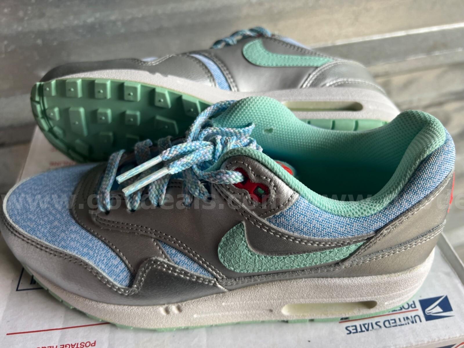 Nike Air Max 1 Kid's Shoes STYLE #653653-401 Size 5Y(YOUTH) GIRLS OR WOMEN'S *WILL SHIP*   Government Surplus Auction - Photo #2