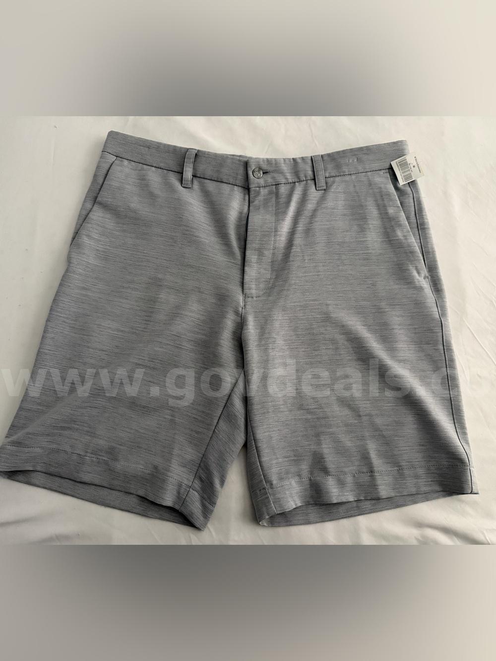 CALLAWAY Golf Short Flat Front Short Men's Size 36 Color Solid Grey *WILL SHIP*   Government Surplus Auction - Primary Photo