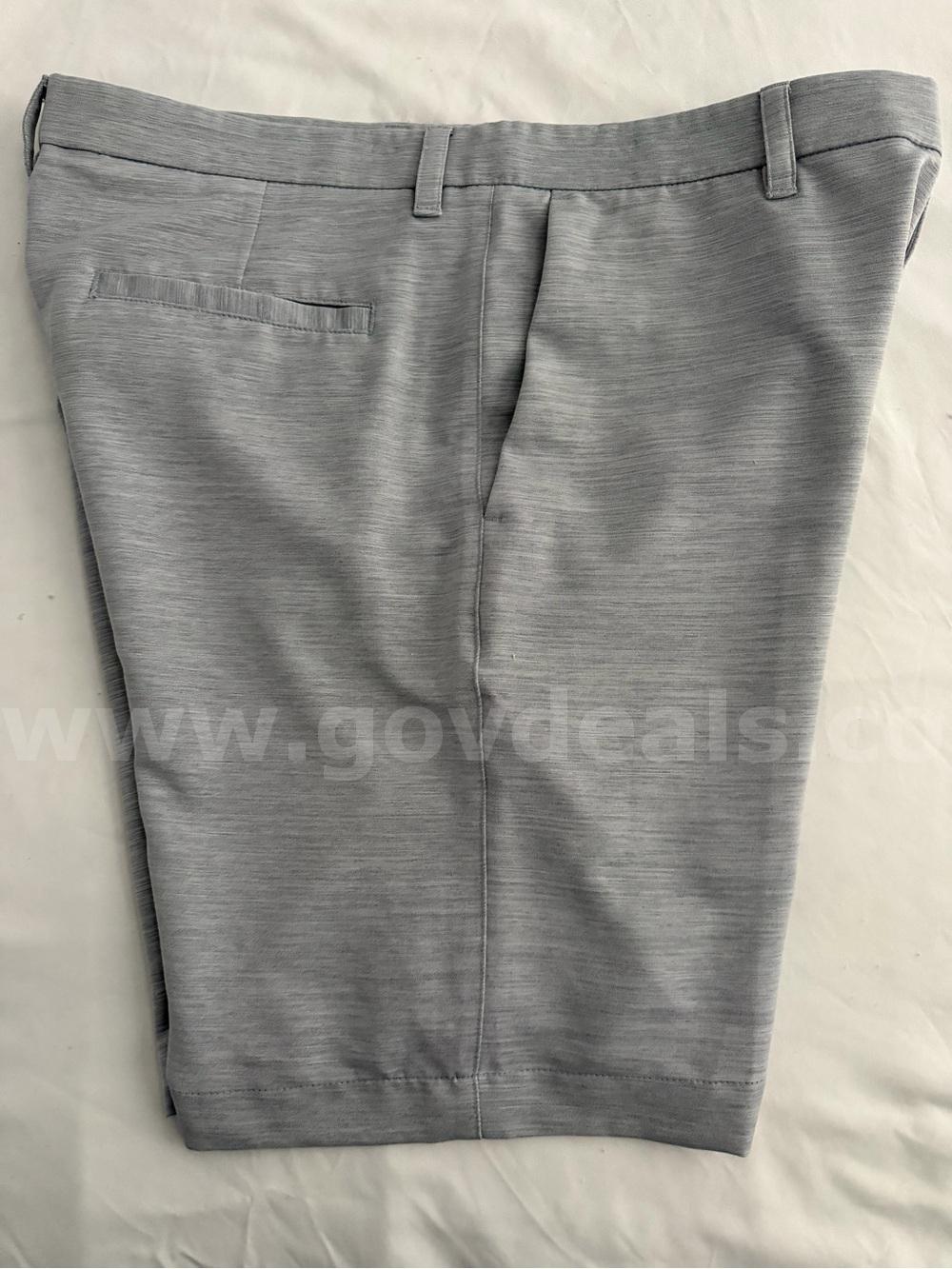CALLAWAY Golf Short Flat Front Short Men's Size 36 Color Solid Grey *WILL SHIP*   Government Surplus Auction - Photo #5
