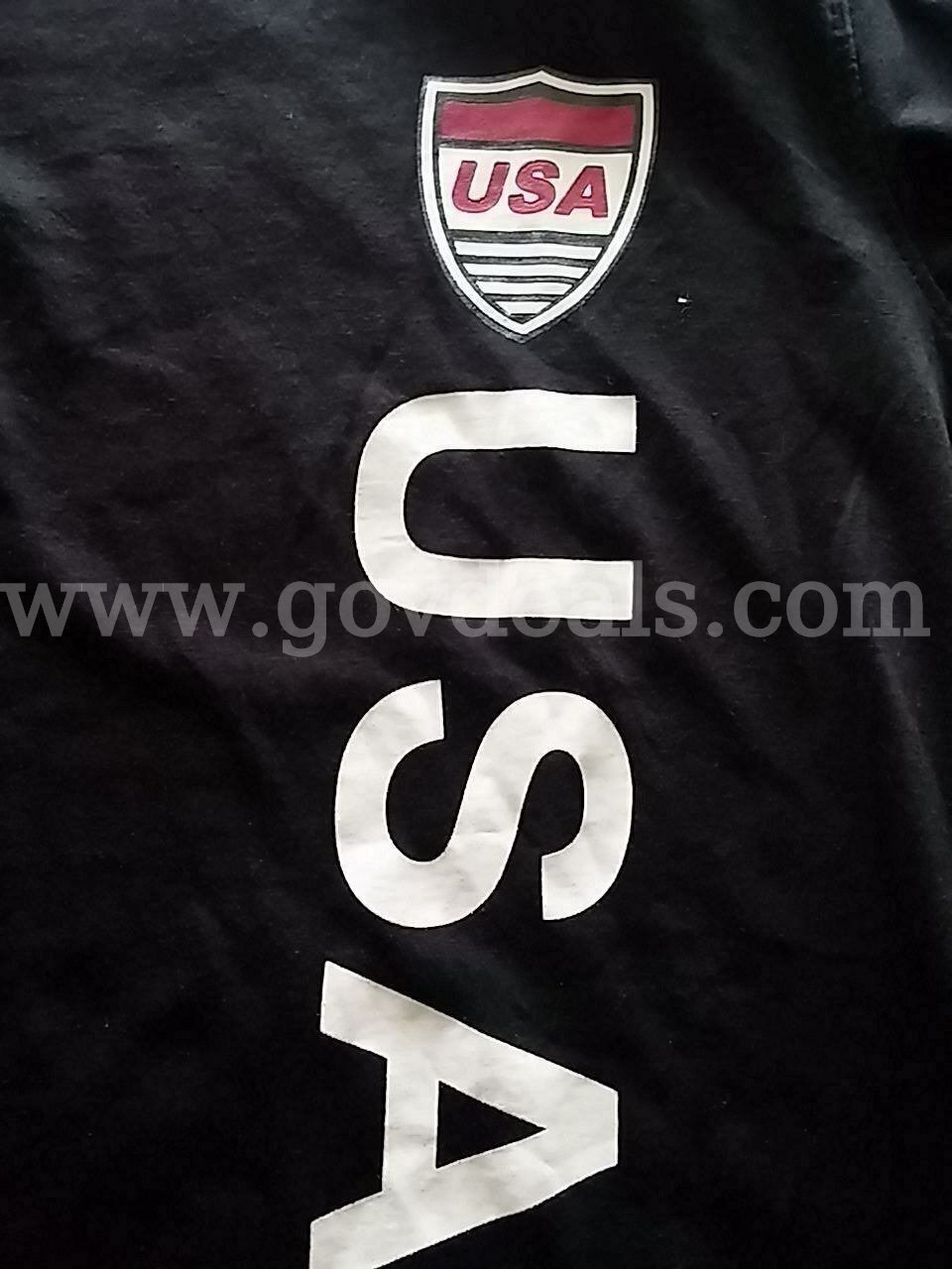 VINTAGE USA TEAM UMBRO STYLE #MC11714 COLOR BLACK MEN'S SIZE MEDIUM NWT *WILL SHIP*   Government Surplus Auction - Photo #4