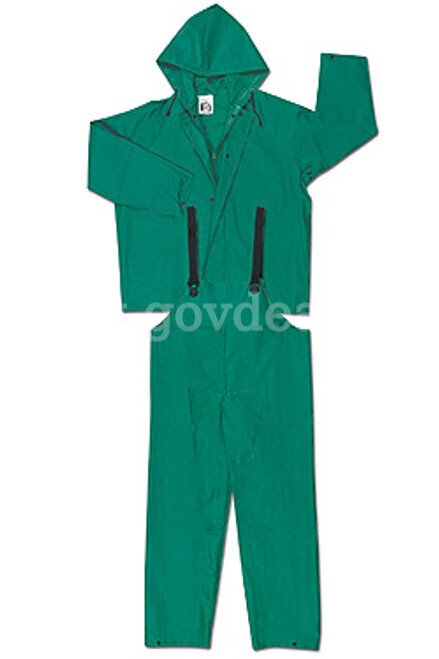 Dominator Suit Mcr Safety 3882 0.42Mm Pvc/Poly/Pvc Suit HEAVY DUTY UNISEX SIZE EXTRA LARGE *WILL SHIP*