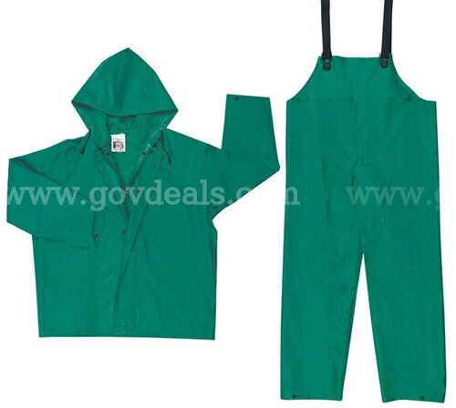 Dominator Suit Mcr Safety 3882 0.42Mm Pvc/Poly/Pvc Suit HEAVY DUTY UNISEX SIZE EXTRA LARGE *WILL SHIP*  3882 Government Surplus Auction - Photo #2