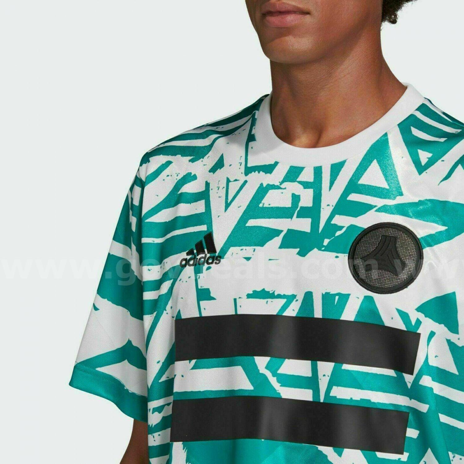 RARE / Adidas Tan DNA Graphic MESSI No.10 Jersey FM1082 Soccer Football White Glory Green SIZE SMALL NWT *WILL SHIP*  FM1082 Government Surplus Auction - Photo #5