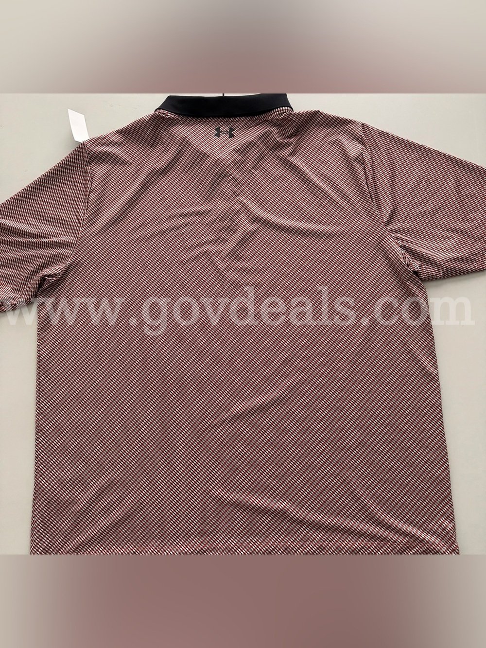 RARE / UNDER ARMOUR MEN'S PERFORMANCE POLO STYLE #1377377-811 SHORT SLEEVE 3XLT-TALL *WILL SHIP*  811 Government Surplus Auction - Photo #2