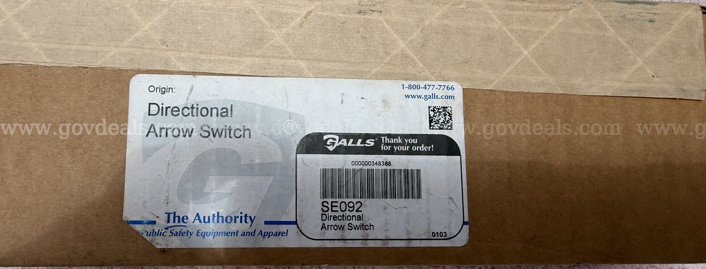 SOUNDOFF SIGNAL THE AUTHORITY DIRECTIONAL ARROW SWITCH SE092/ETSWDAS01 BRAND NEW IN UNOPENED BOX *WILL SHIP*