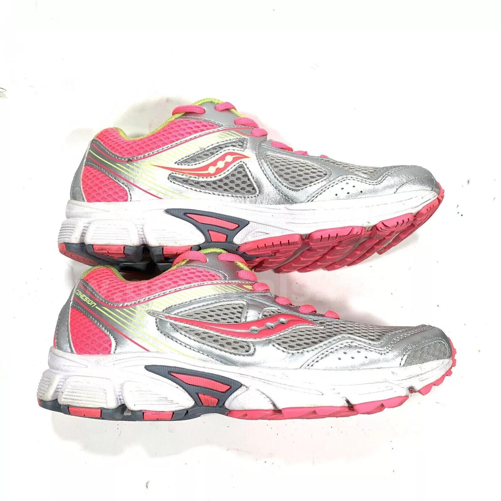 Saucony Women's Cohesion 10 LTT Walking Running Pink Grey Shoes SY57143 SIZE 5.5  NEW W/O BOX *WILL SHIP*   Government Surplus Auction - Photo #3
