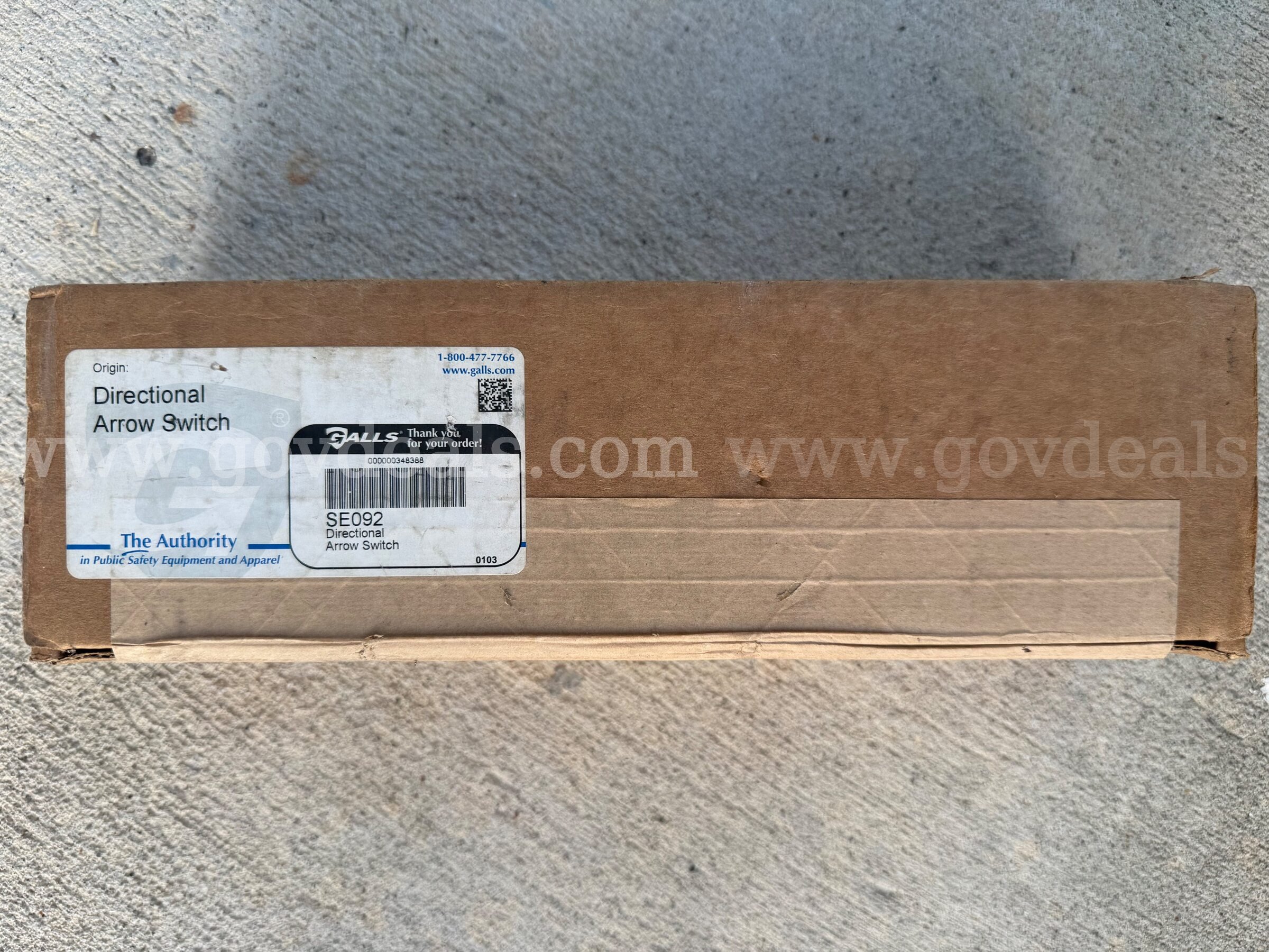 SOUNDOFF SIGNAL THE AUTHORITY DIRECTIONAL ARROW SWITCH SE092/ETSWDAS01 BRAND NEW IN BOX *WILL SHIP*