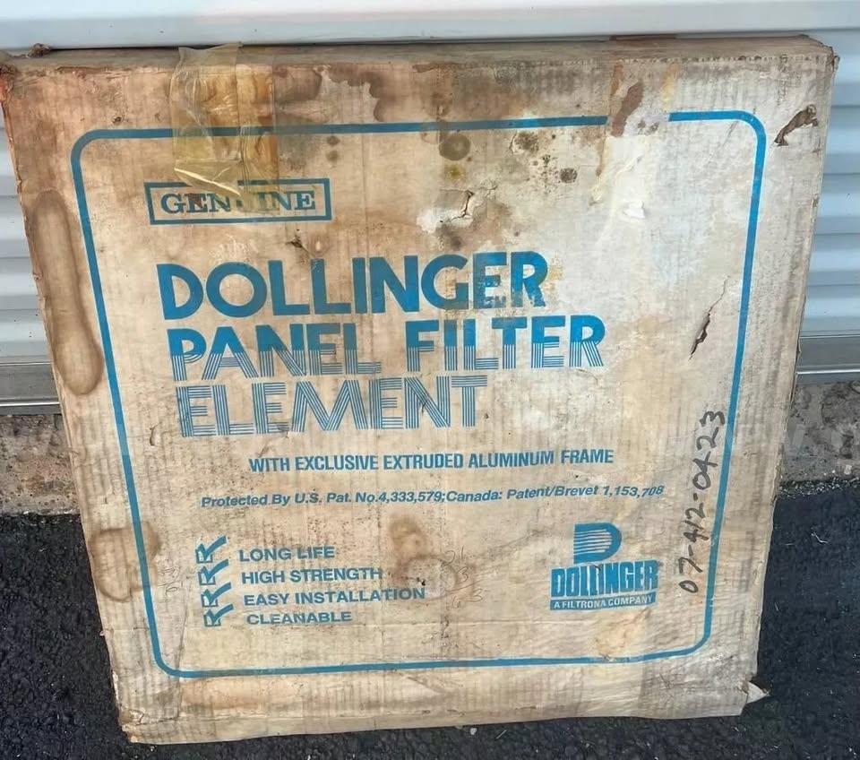 BOX OF 2 DOLLINGER VE-Panel Filter OPEN BOX   Government Surplus Auction - Photo #5