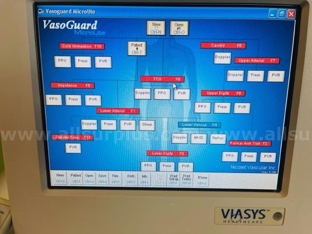 NICOLET VIASYS VASOGUARD MICROLITE EEG/EMG MACHINE (w797)  w797 Government Surplus Auction - Photo #4