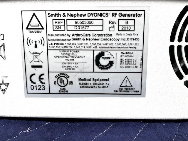 Lot of 2 Smith & Nephew Dyonics RF System (AS88)   Government Surplus Auction - Photo #5