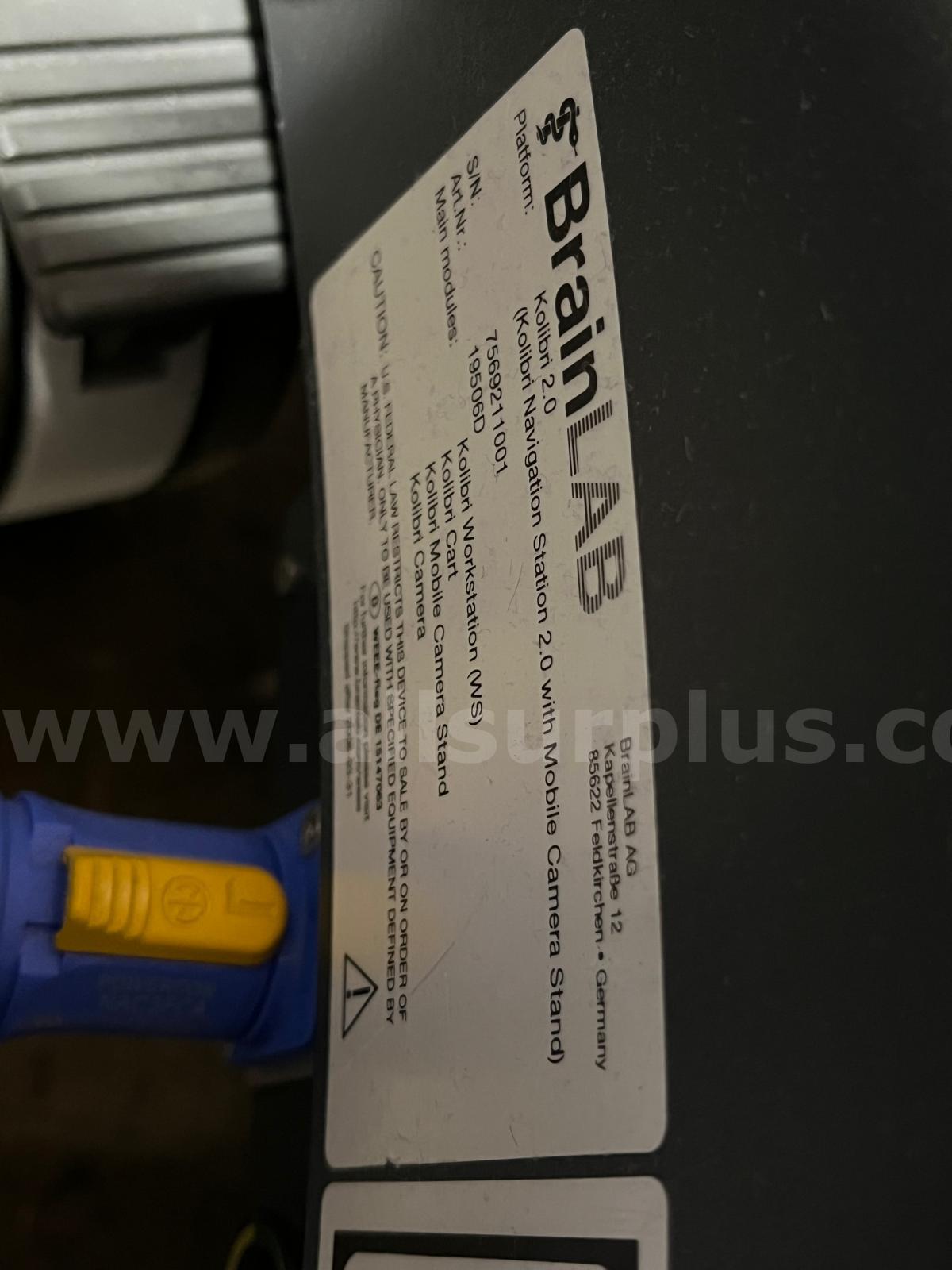 Lot of 3 BrainLab Kolibri Navigation Station 2.0 (AS160)  AS160 Government Surplus Auction - Photo #4
