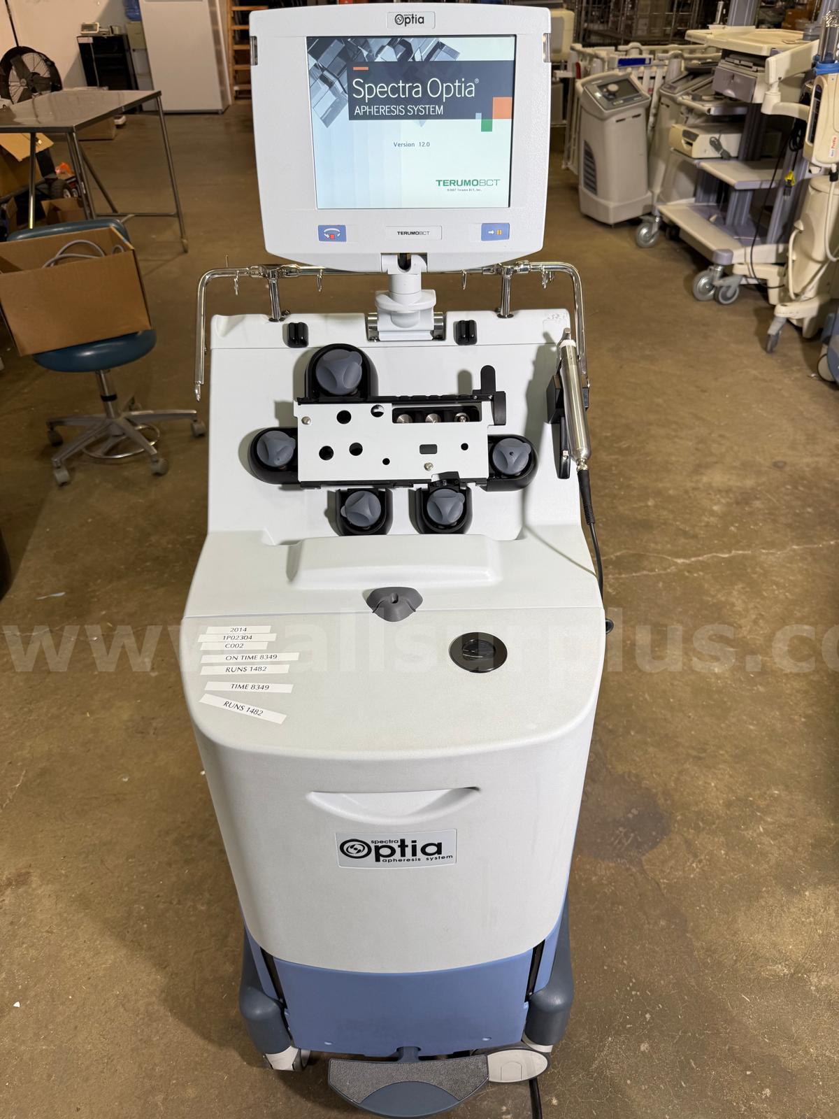 Terumo BCT Spectra Optia Apheresis System DOM: 2015- BIOMED TESTED (C240)  C240 Government Surplus Auction - Photo #3