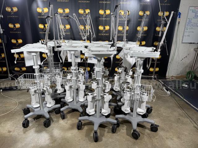 Lot of 14 Philips SPRS-2 EV300 Roll Stands **Stands Only** (C408)  EV300 Government Surplus Auction - Photo #2