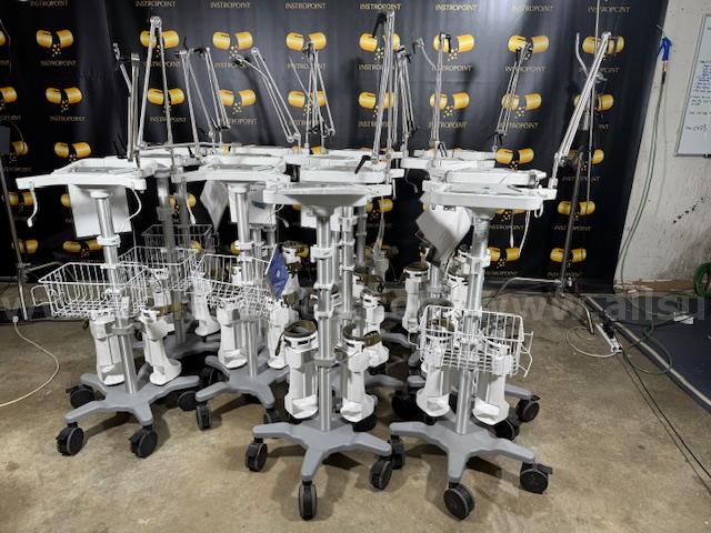 Lot of 14 Philips SPRS-2 EV300 Roll Stands **Stands Only** (C408)  EV300 Government Surplus Auction - Photo #3