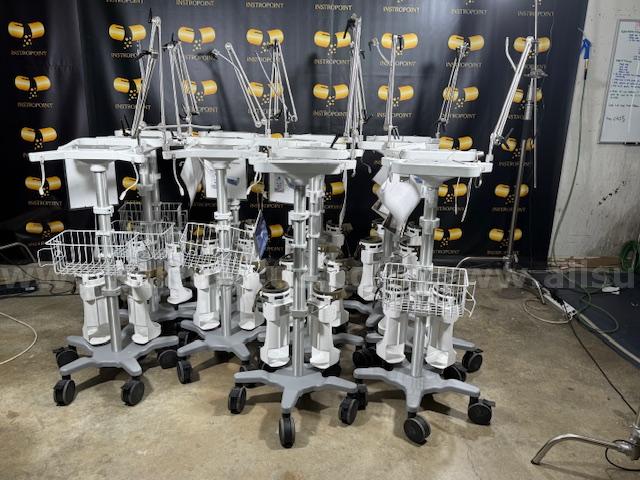 Lot of 14 Philips SPRS-2 EV300 Roll Stands **Stands Only** (C408)  EV300 Government Surplus Auction - Photo #5
