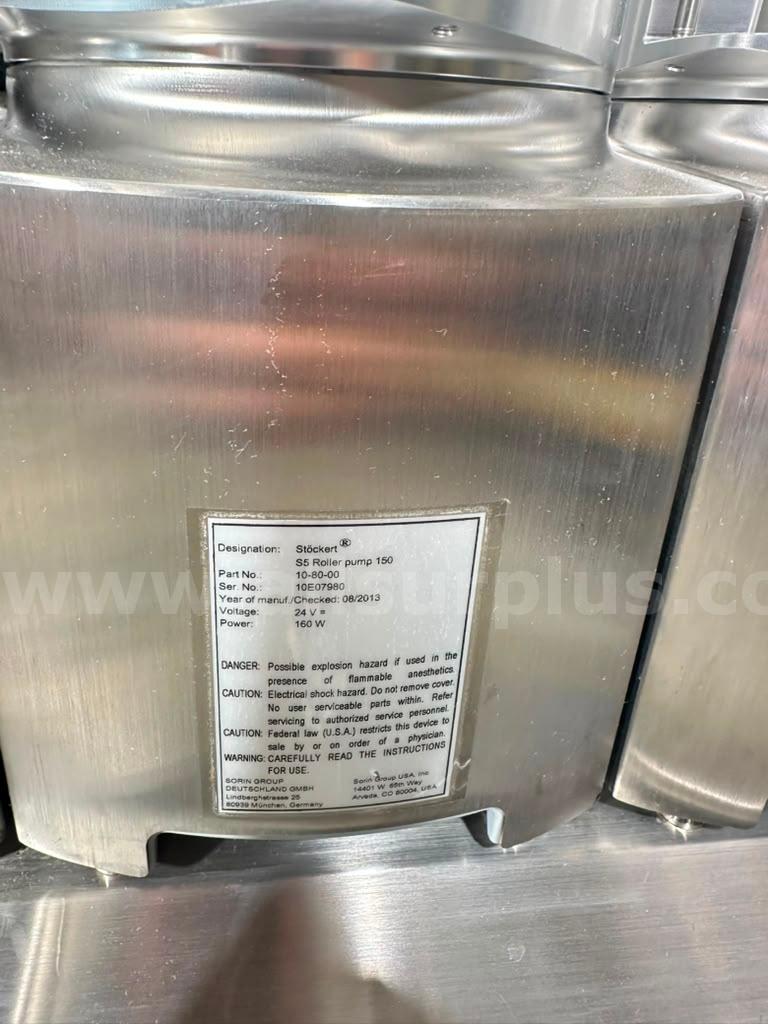 Sorin S5 Heart Lung Machine (C414)  C414 Government Surplus Auction - Photo #5