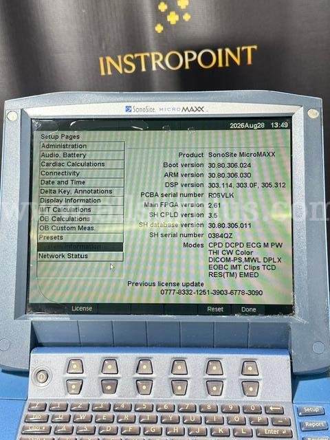 Sonosite MicroMaxx w/ 2 probes (C440)