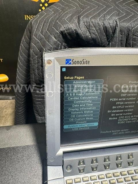 Sonosite M-Turbo Ultrasound Machine (C442)  C442 Government Surplus Auction - Photo #5