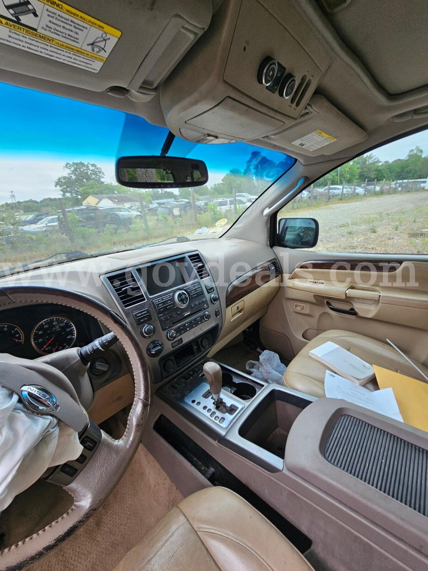 2012 Nissan Armada SL 4WD Nissan Armada Government Surplus Auction - Photo #5