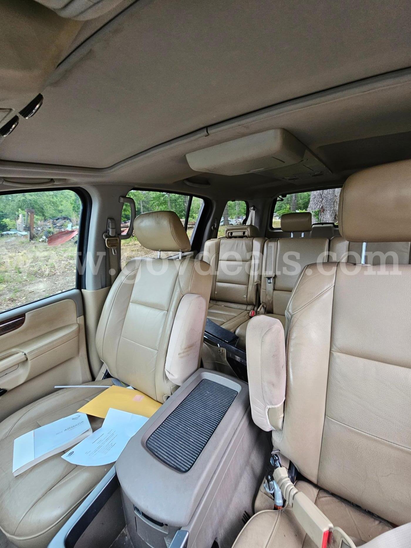 2012 Nissan Armada SL 4WD Nissan Armada Government Surplus Auction - Photo #6