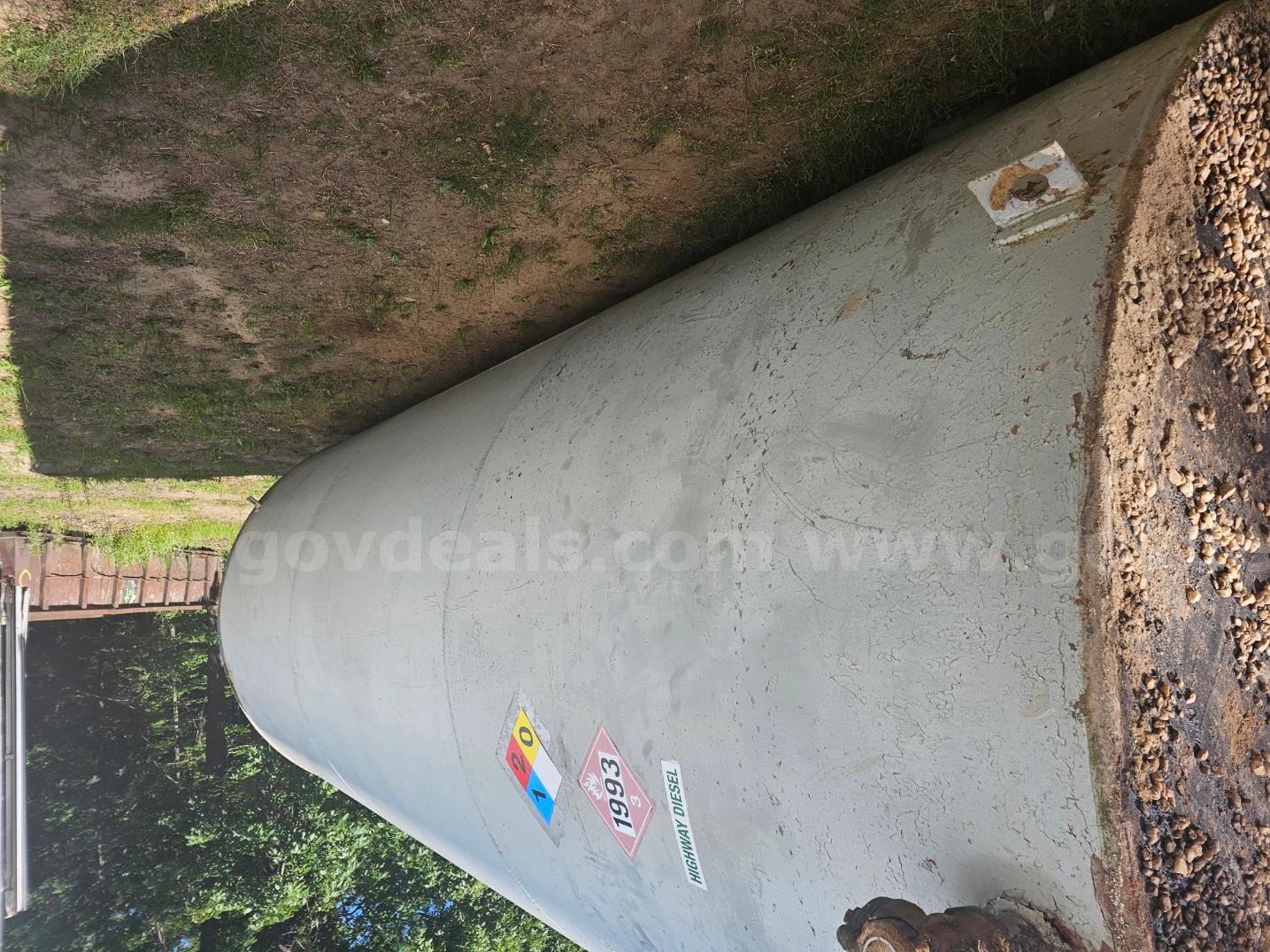 15k gallon tank   Government Surplus Auction - Primary Photo
