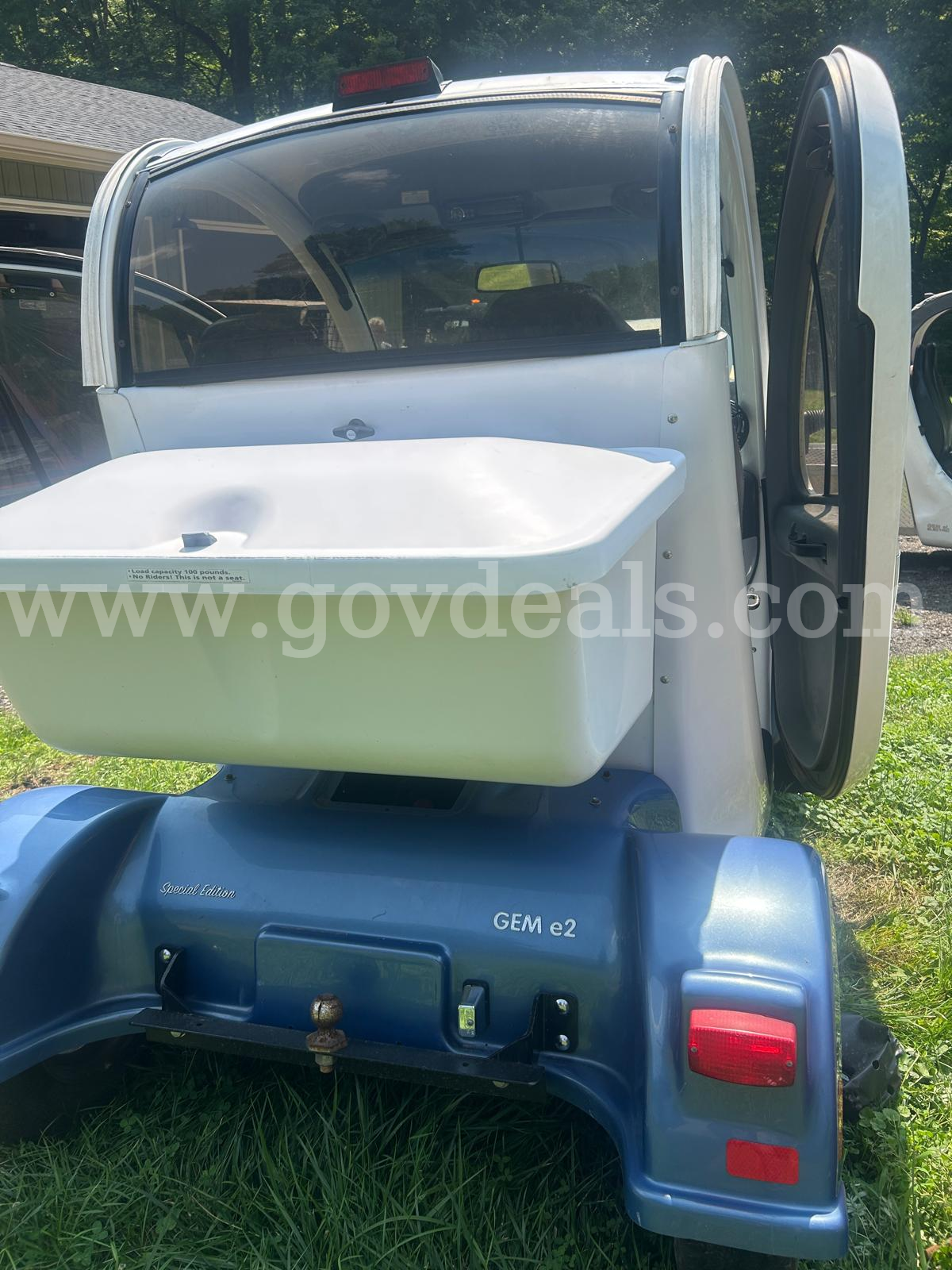 2008 GEM Special Edition E2 LSV Polaris GEM Special Edition E2 Government Surplus Auction - Photo #5