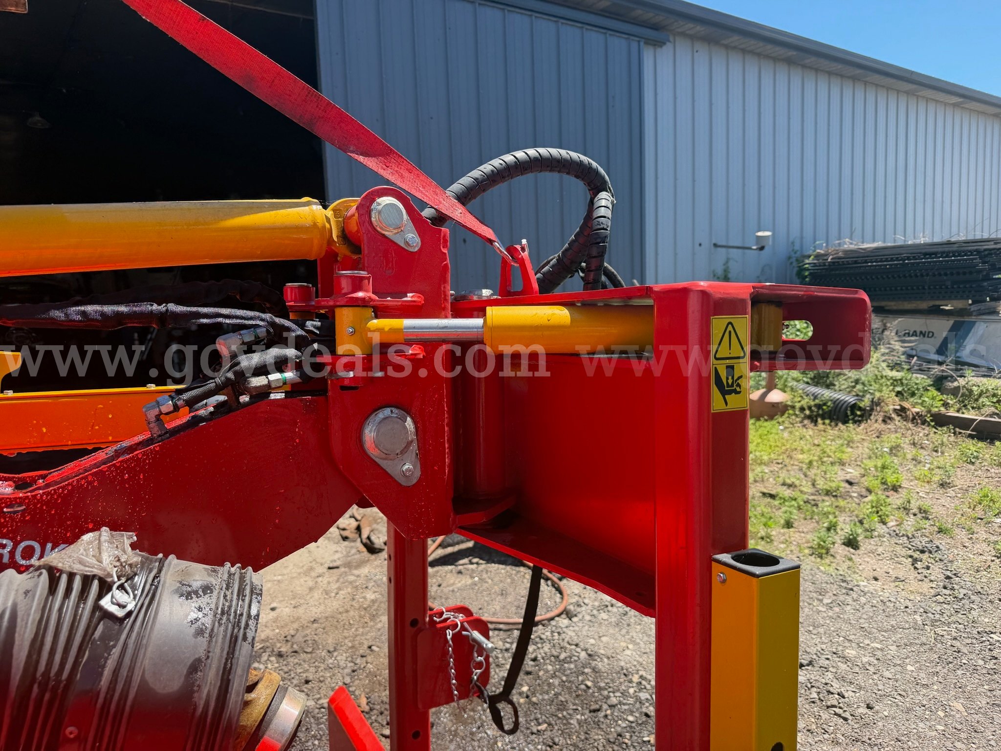 Rabaud 3 pt tractor stump grinder new with warranty Rabaud Xylocrock Government Surplus Auction - Photo #6