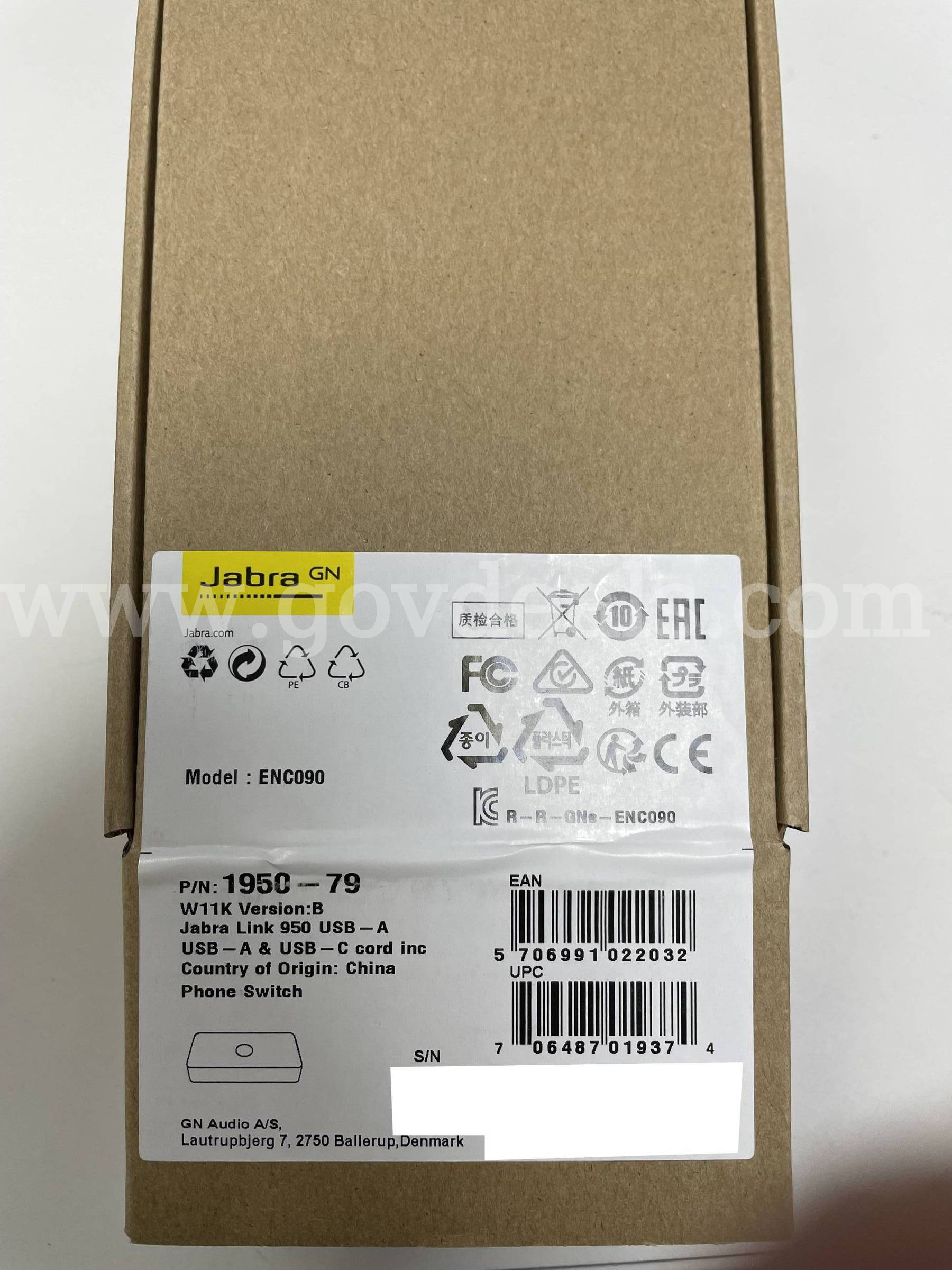 Lot of 31 – Jabra Link 950 Phone Switch USB-A & USB-C (ENC090 / 1950-79) – New  950 Government Surplus Auction - Photo #5