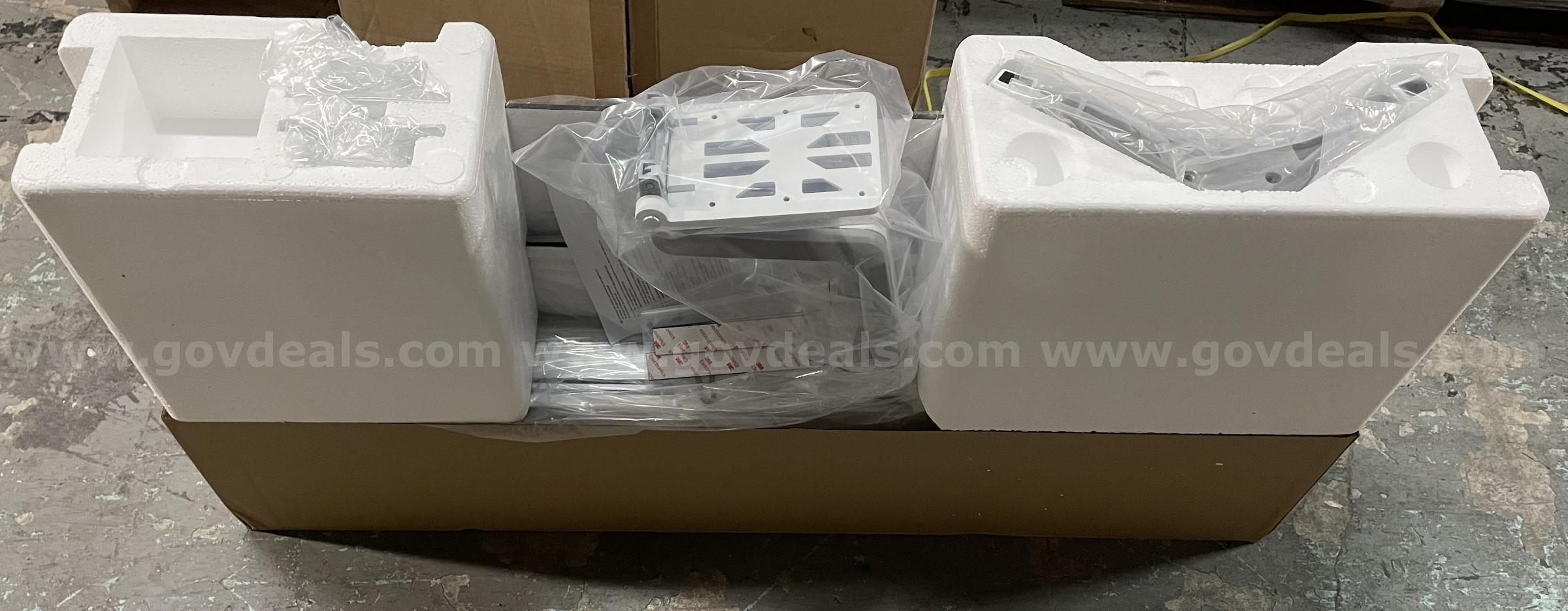 Lot of 2 Ergotron WorkFit-S Dual Monitor Sit-Stand Workstations   Government Surplus Auction - Photo #4