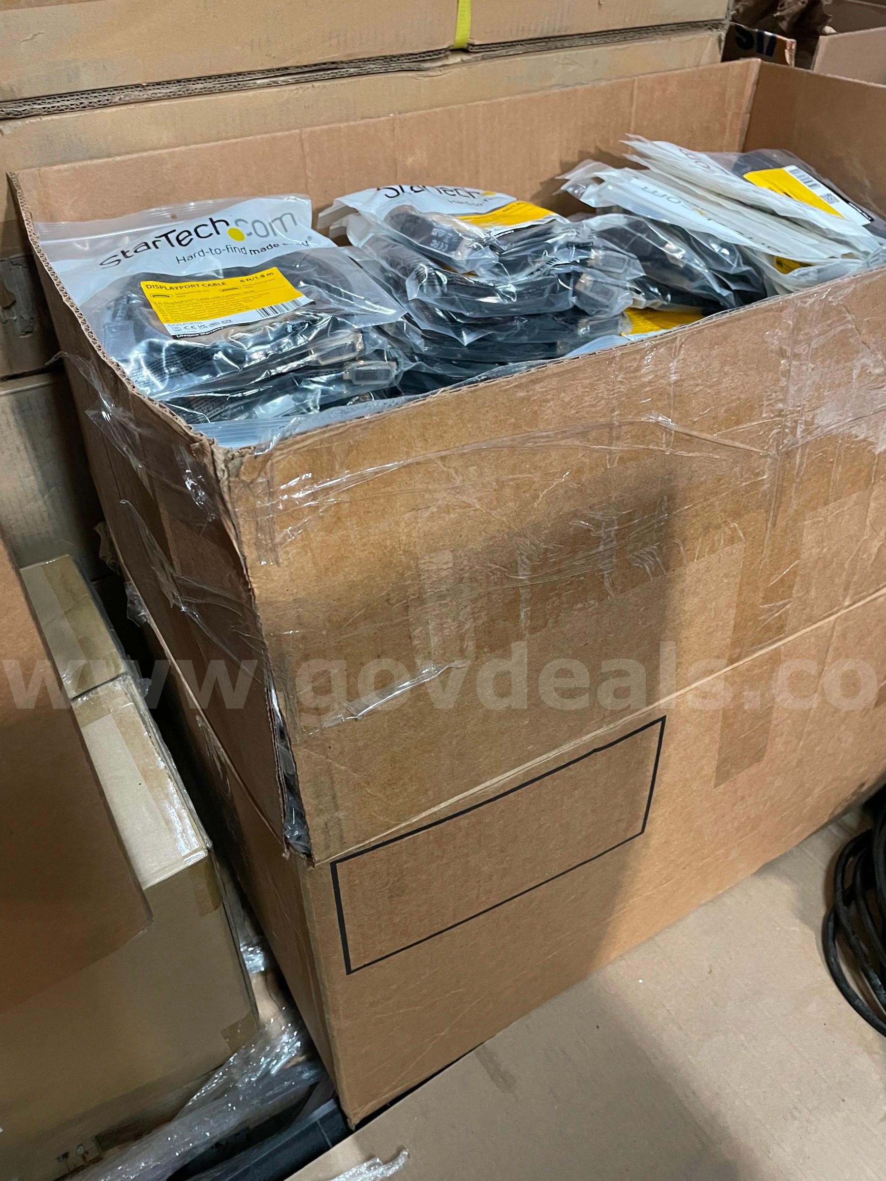 Bulk Lot (277 Pcs) StarTech.com Digital Video Cables & Adapters - All Brand New  277 Government Surplus Auction - Photo #6