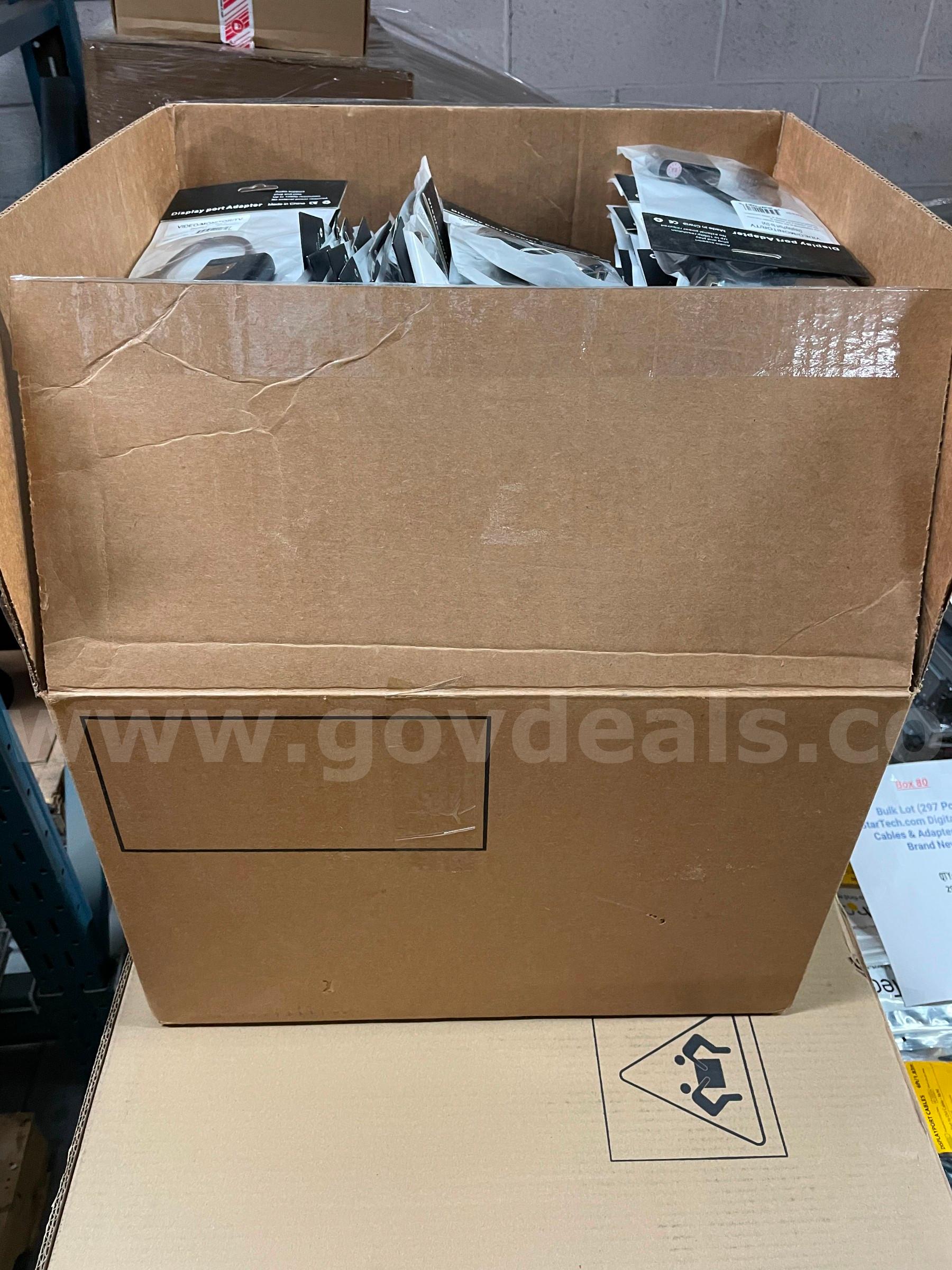 Lot of 276 New DisplayPort to DVI Video Adapter Converters - 1080p, Plug & Play  276 Government Surplus Auction - Photo #2