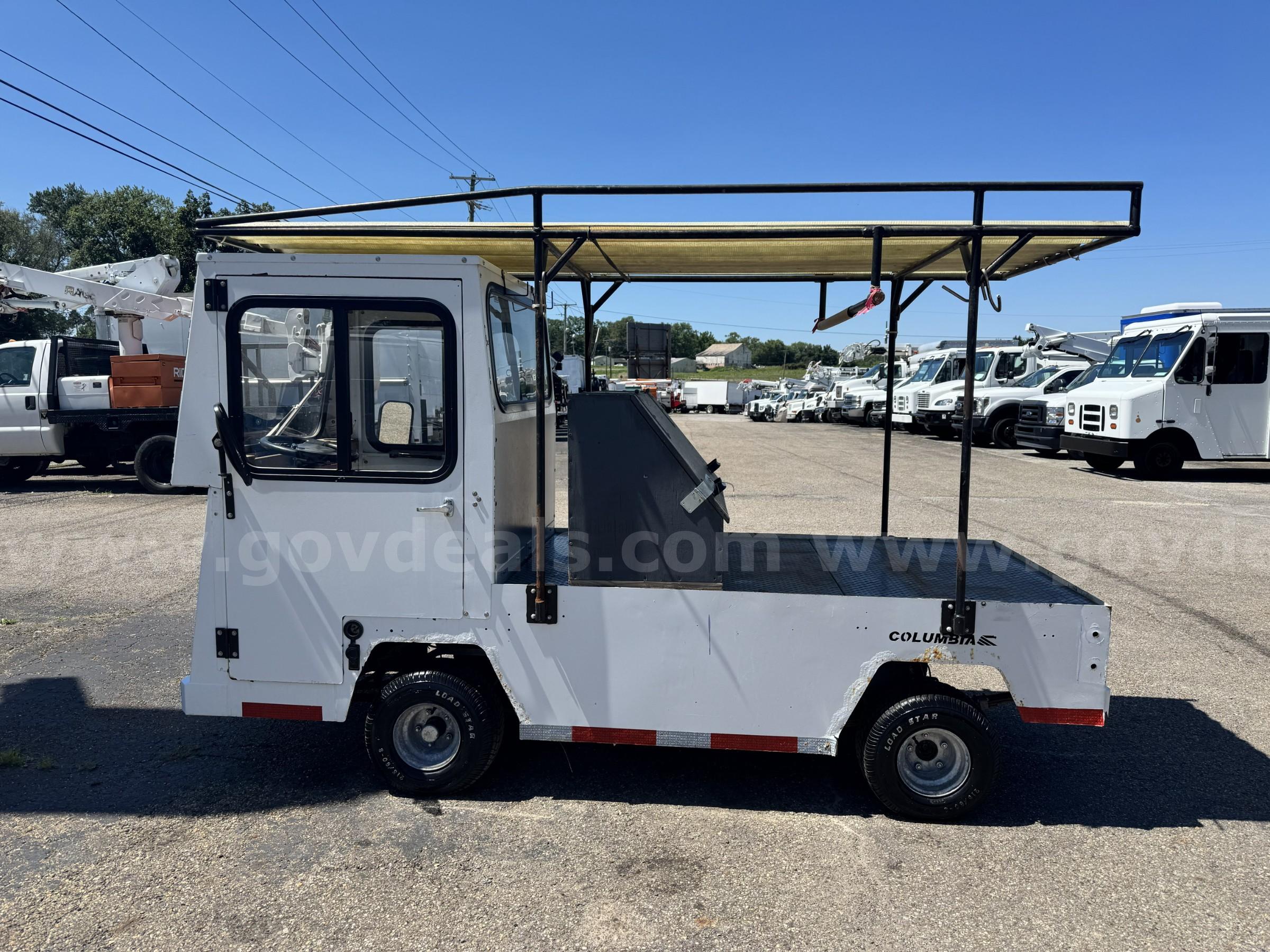 Columbia BC3-L-48 Burden Carrier Cart *NON RUNNING*  BC3-L-48 Government Surplus Auction - Photo #2