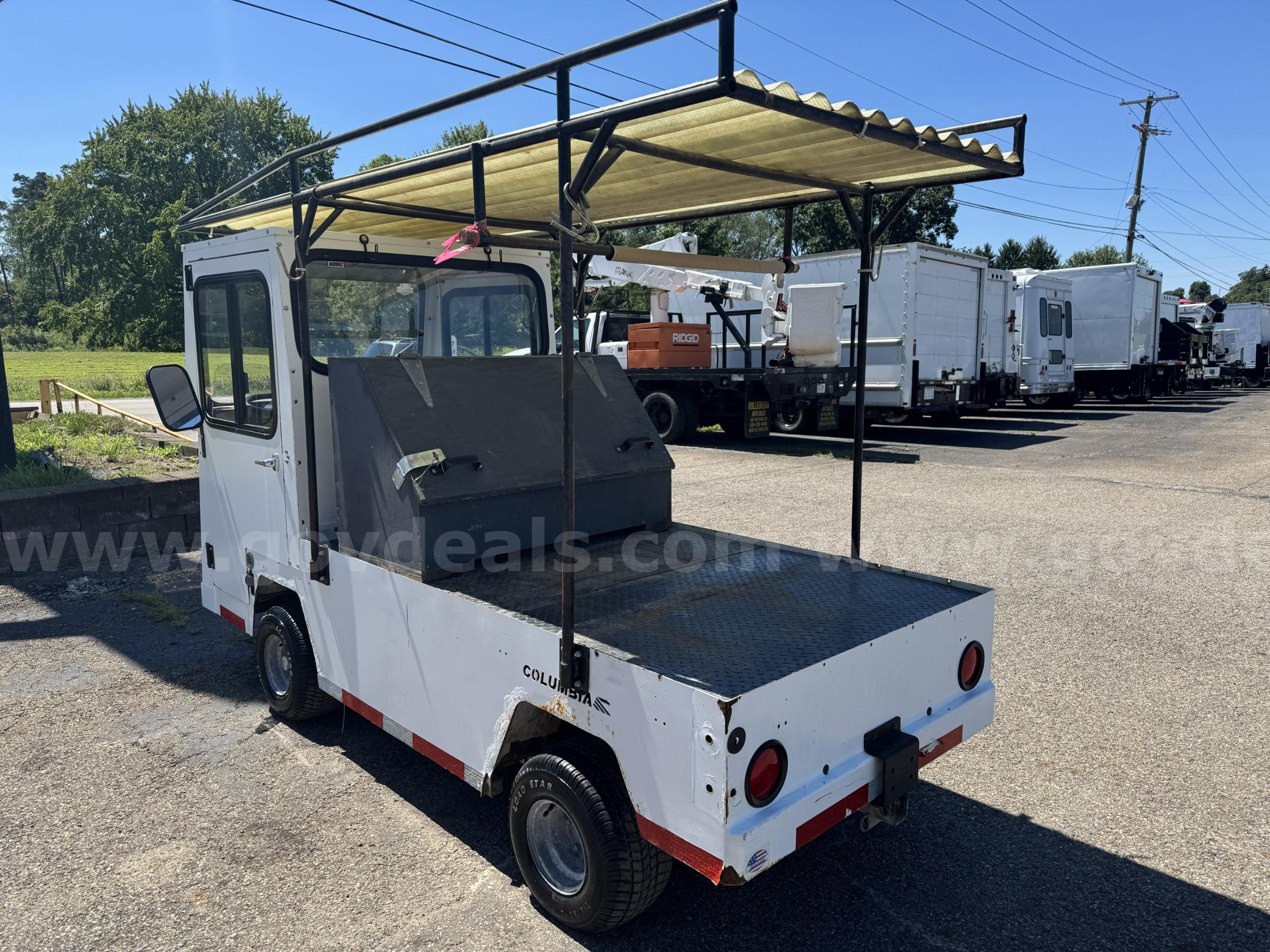 Columbia BC3-L-48 Burden Carrier Cart *NON RUNNING*  BC3-L-48 Government Surplus Auction - Photo #3