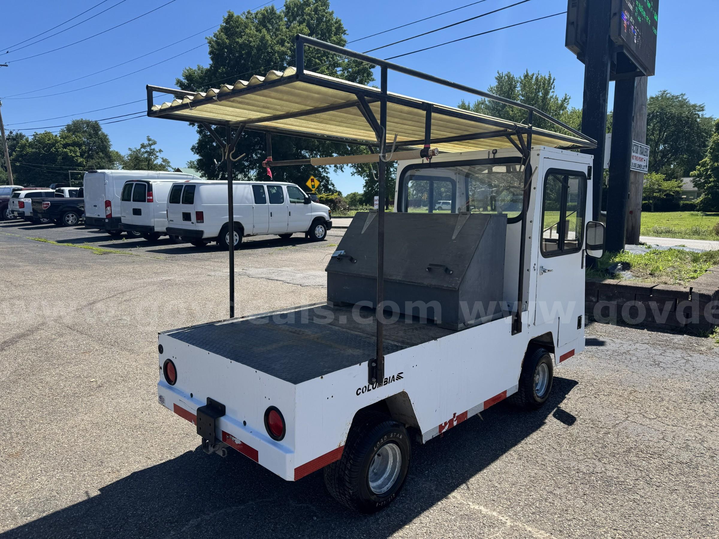 Columbia BC3-L-48 Burden Carrier Cart *NON RUNNING*  BC3-L-48 Government Surplus Auction - Photo #5